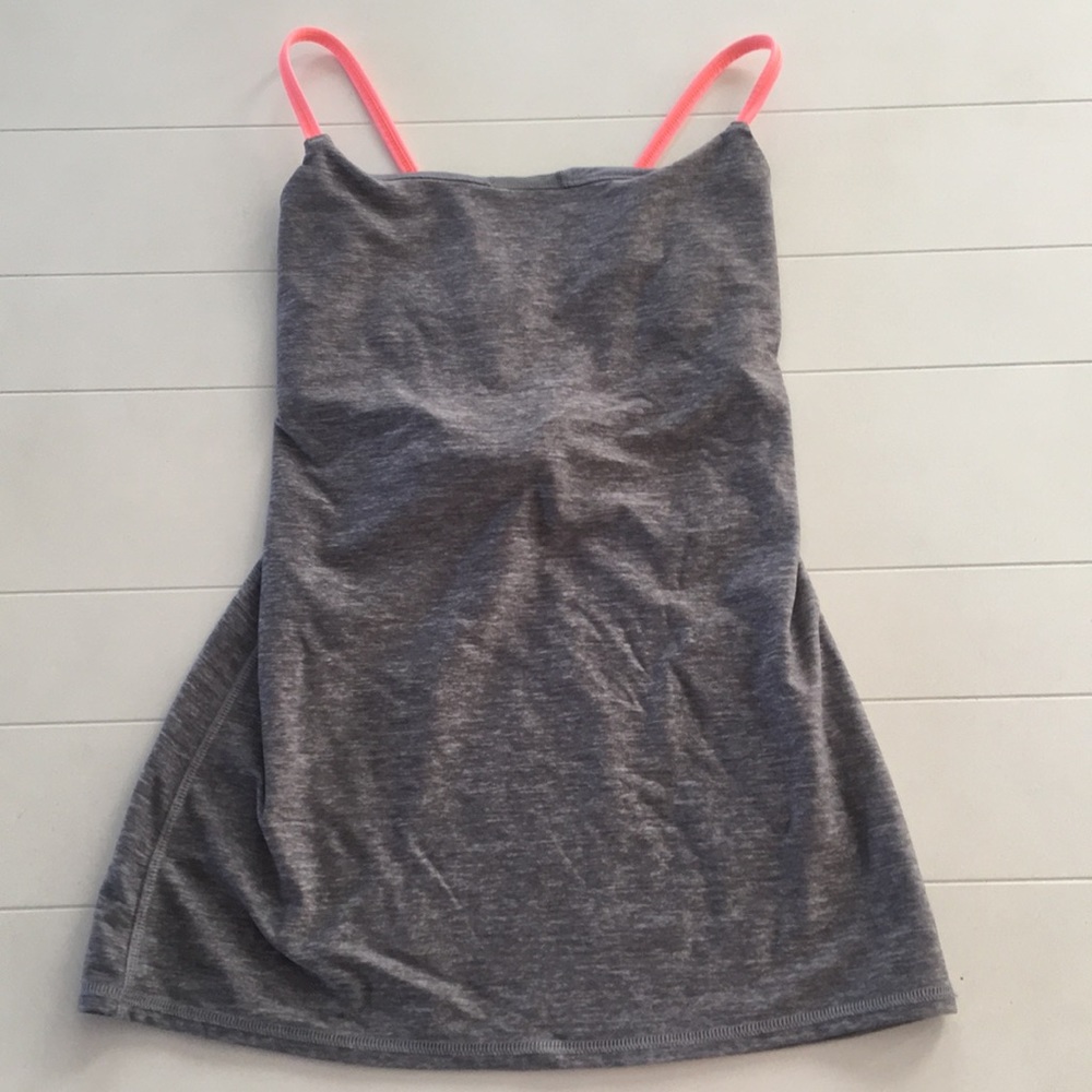 Lululemon Grey/Peach tank